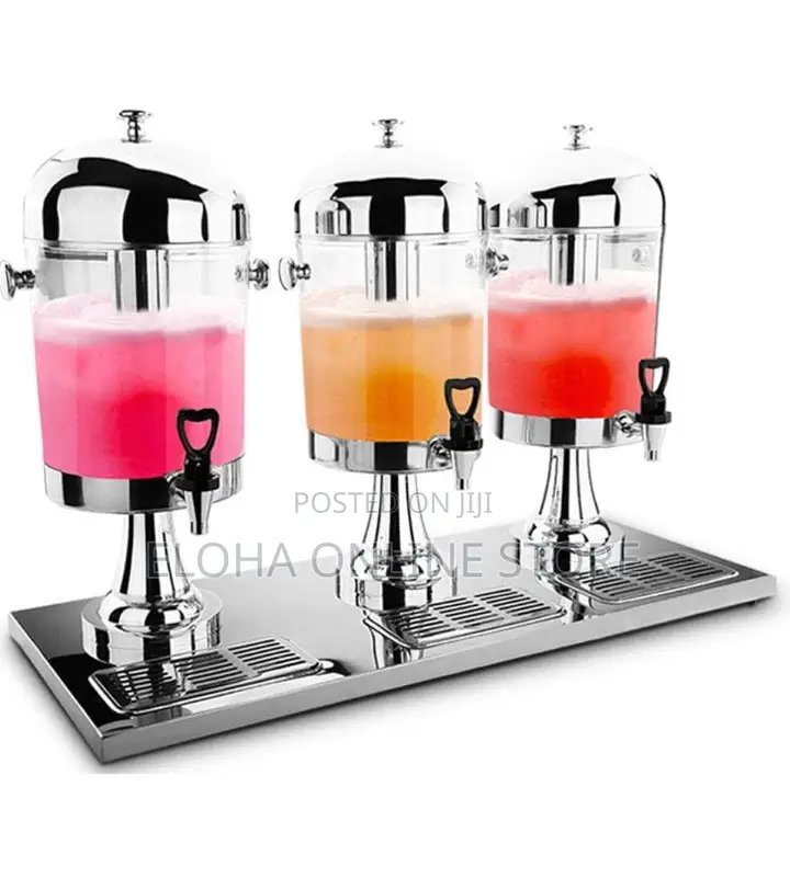 24 Litre / 24l, Tank Water Jug, Triple Juice Dispenser Can