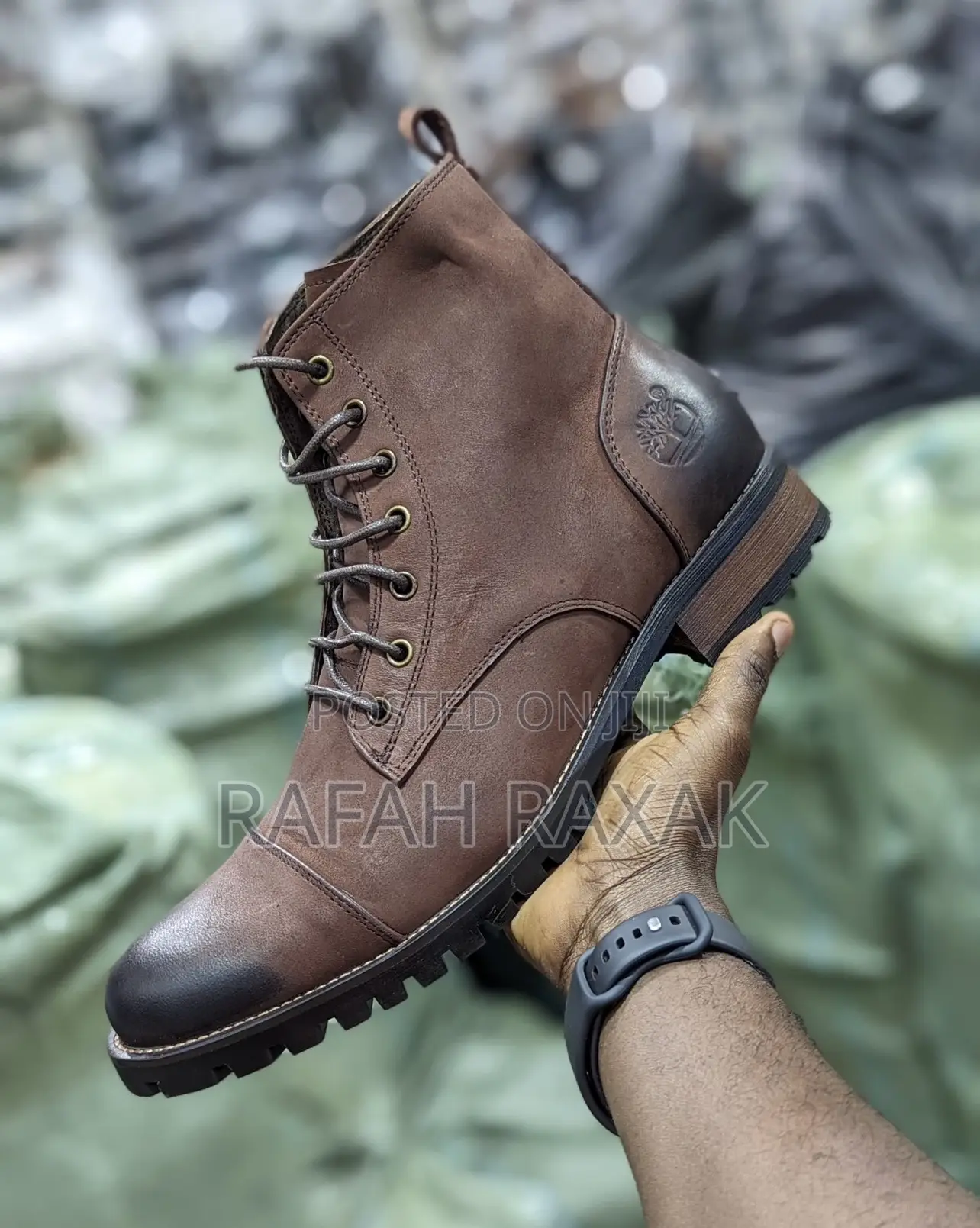 Original Men’S Premium Leather Timberland High Top Boots