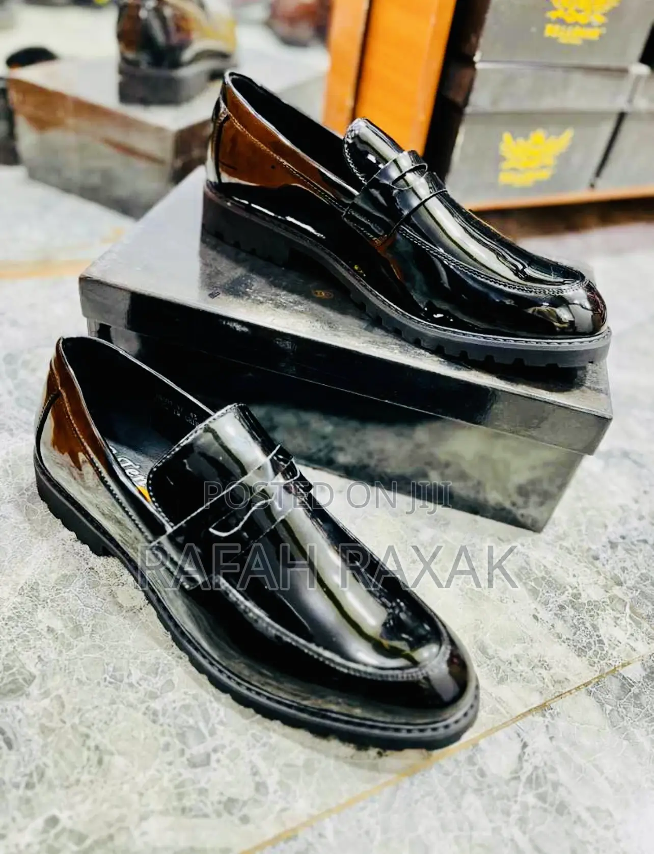 New Classic Men’S G-Ten Shinny Mirror Shoes