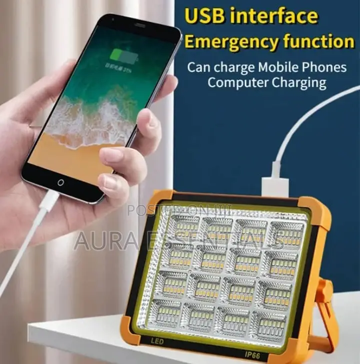 150w Portable Solar Flood Light