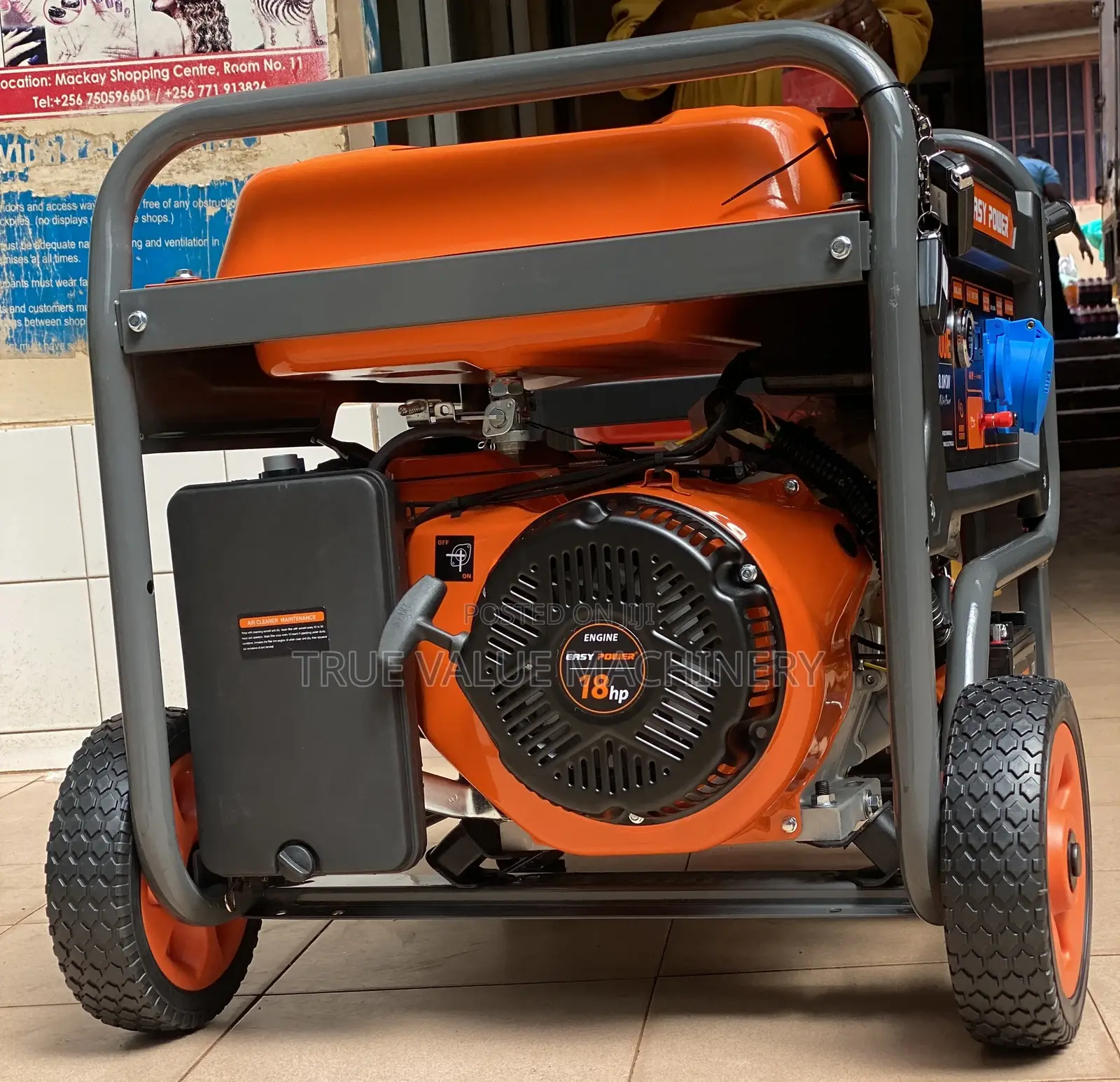 8.5 Kva Generator 100% Copper Remote and Push to Start