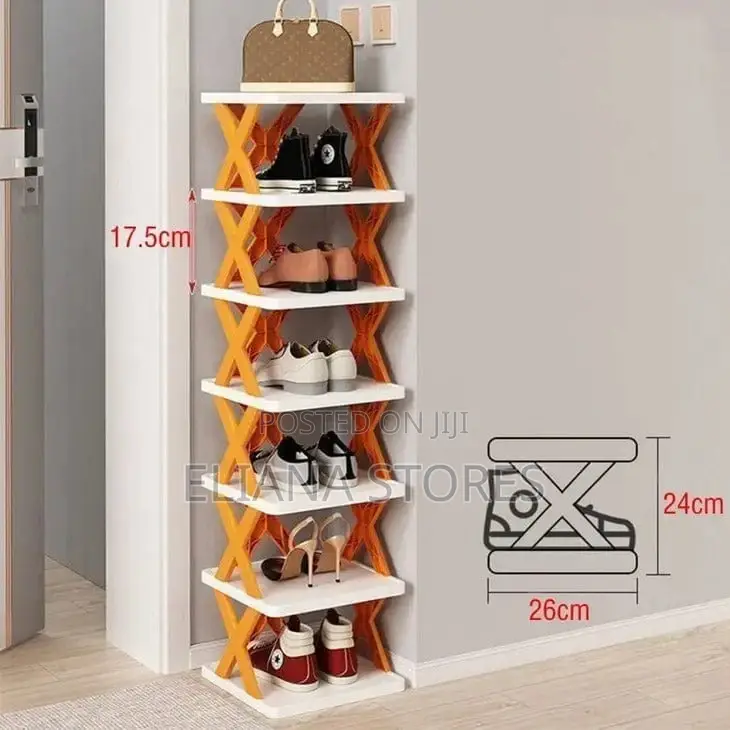 Folding Shoe Step Rack