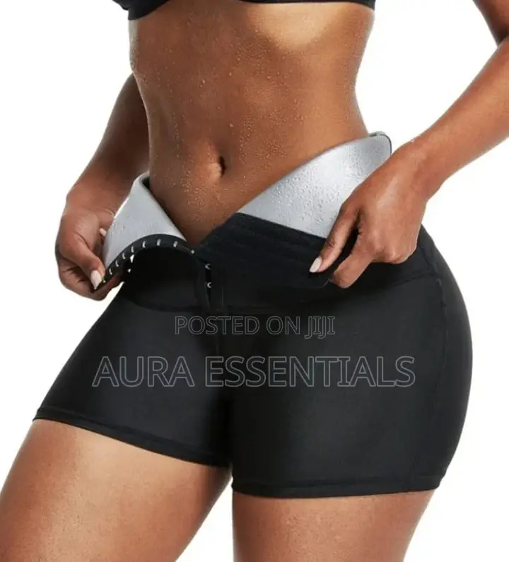 Women's Yoga Shorts Fitness High Waist Tummy Trimmer