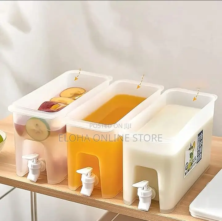 2L Fridge Beverage Dispenser With Faucet in Refrigerator