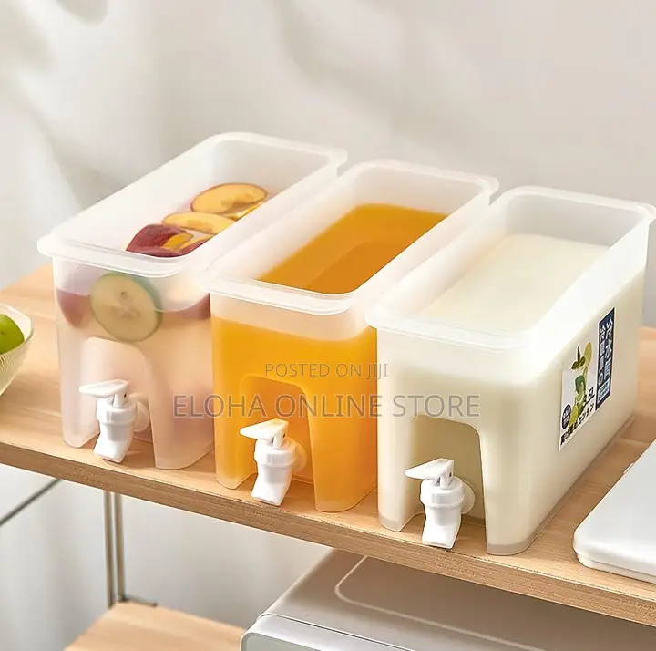 2L Fridge Beverage Dispenser With Faucet in Refrigerator