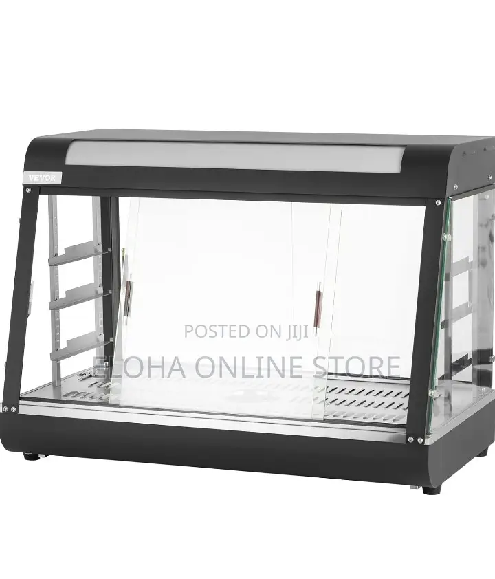 90*45*67CM Countertop Food Warmer Display Case 3 Shelf
