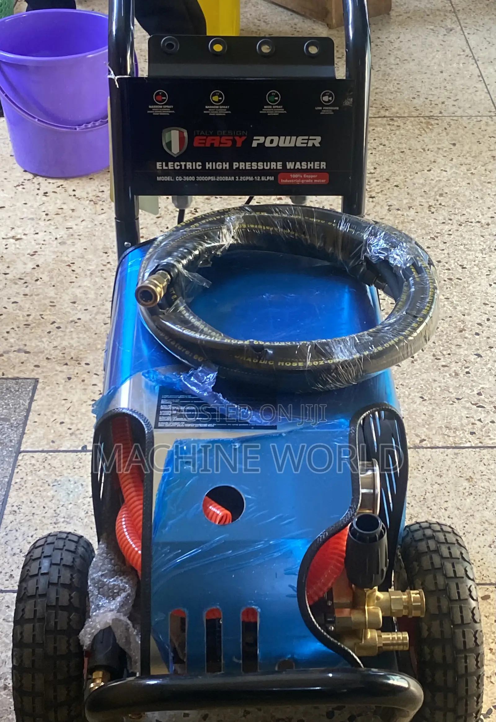 High Pressure Washer/Car Washer Industrial Grade Italydesign