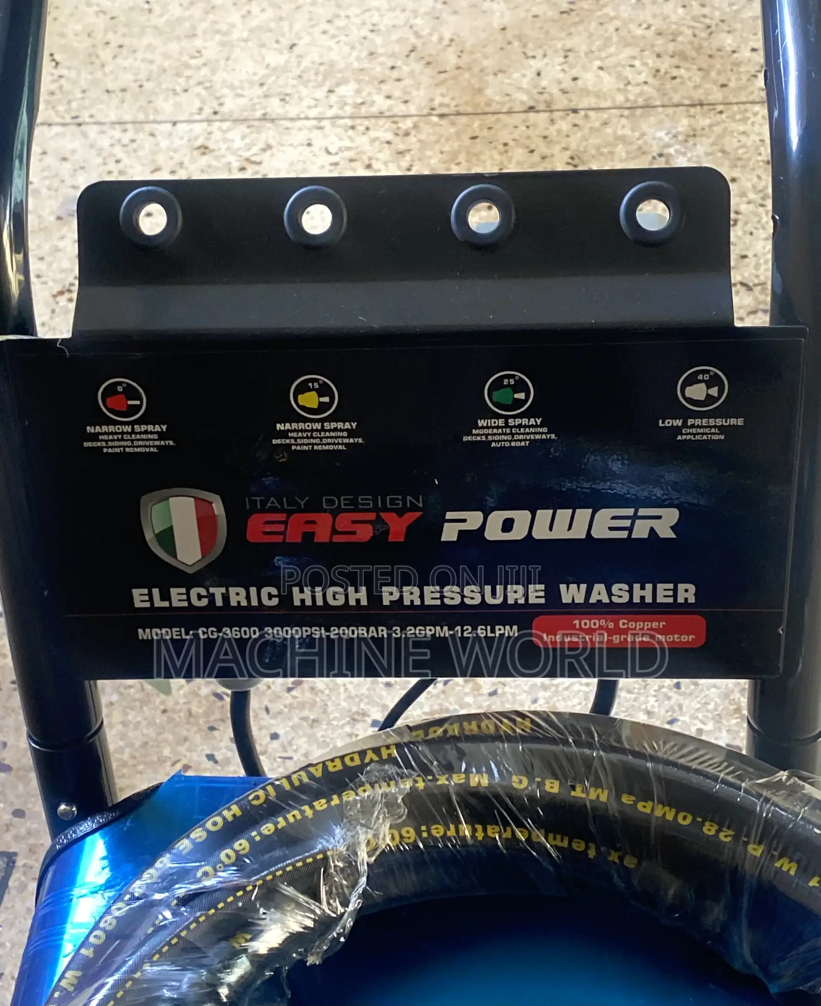 High Pressure Washer/Car Washer Industrial Grade Italydesign