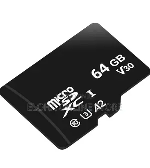 64GB Mobile Phone Memory Card - Black