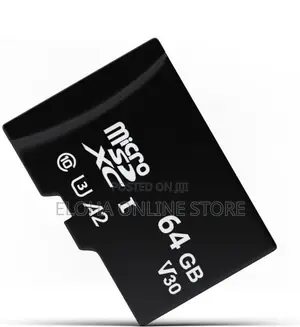 64GB Mobile Phone Memory Card - Black