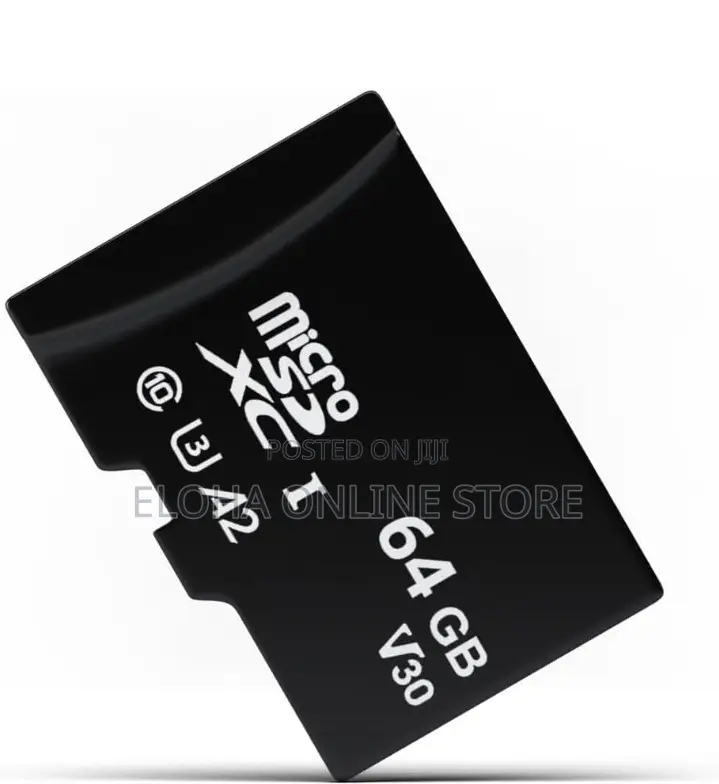64GB Mobile Phone Memory Card - Black