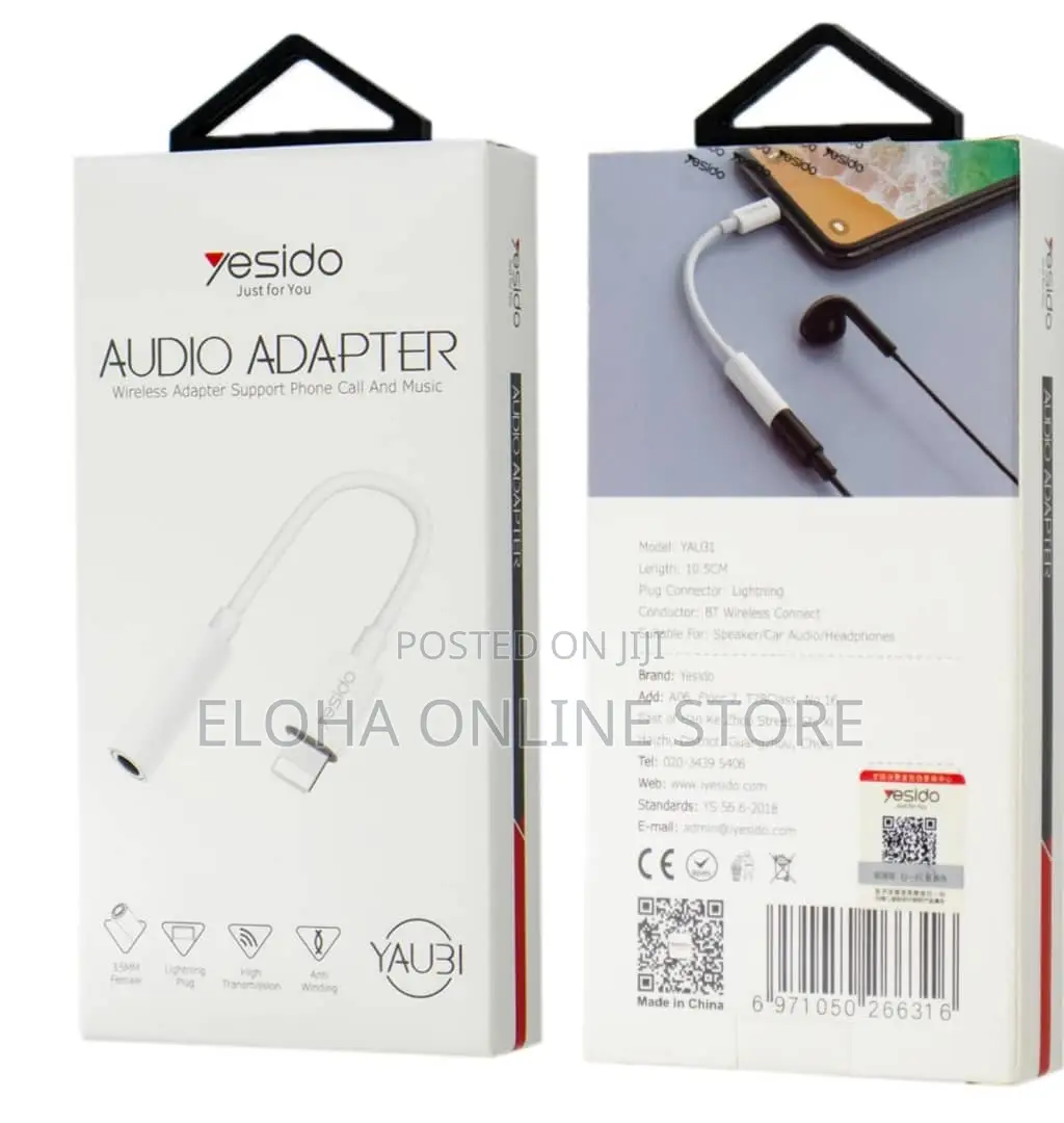 Lightning to 3.5mm Headphone Jack Adapter