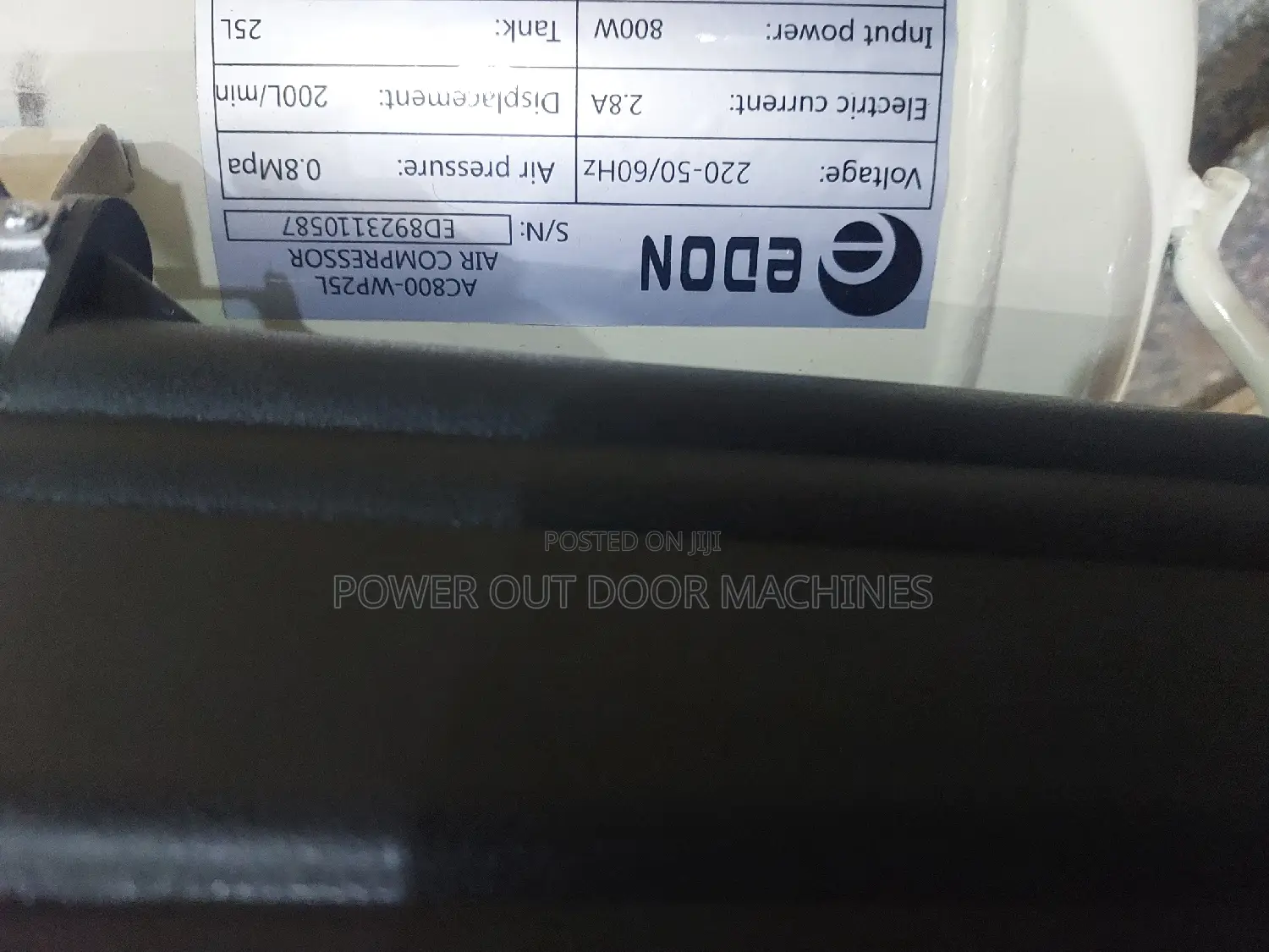 25 Litre Edon Compressor