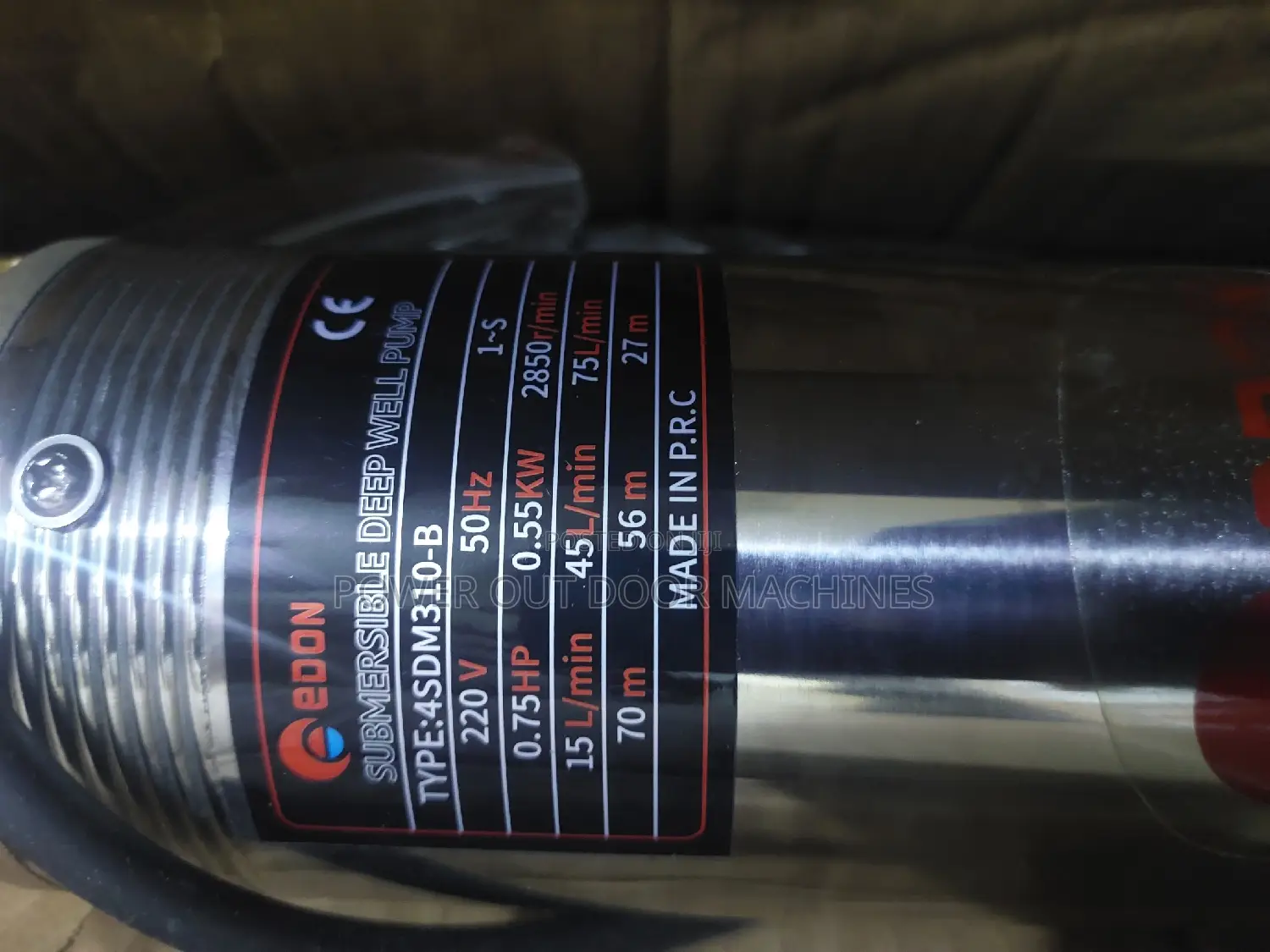 70 Metre / 210 Feet Edon Submersible Water Well Pump