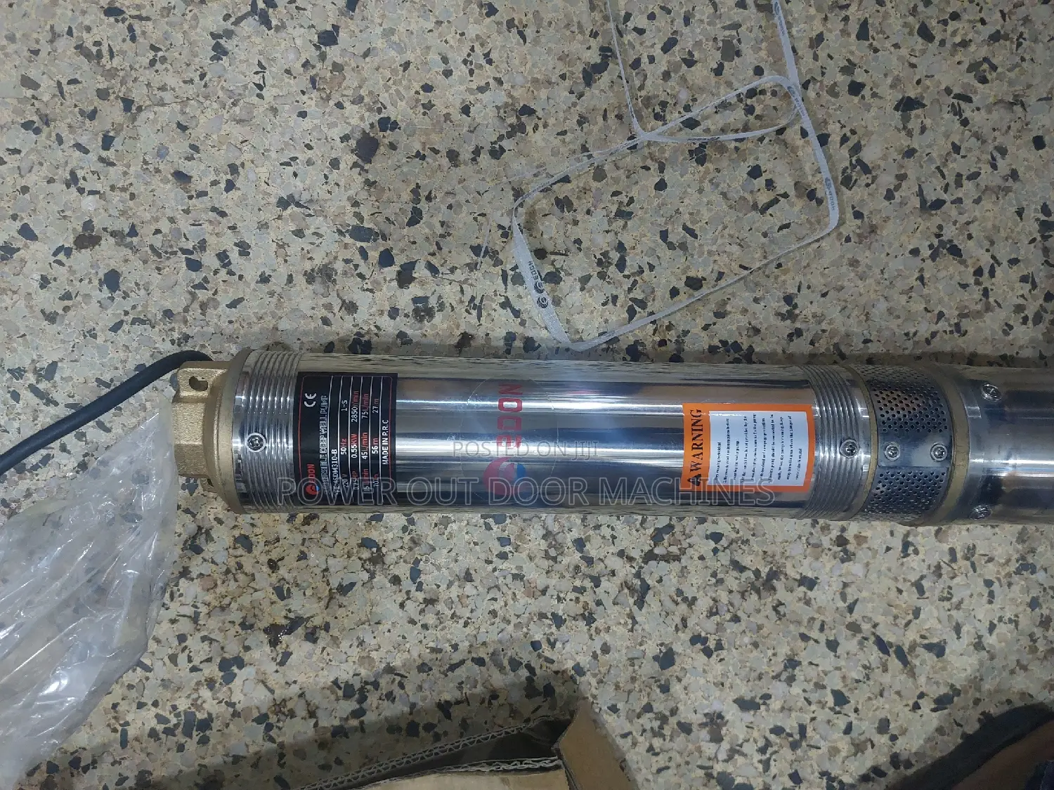 70 Metre / 210 Feet Edon Submersible Water Well Pump