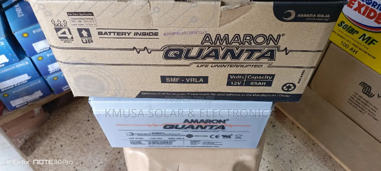 65ah Amaron Quanta Battery