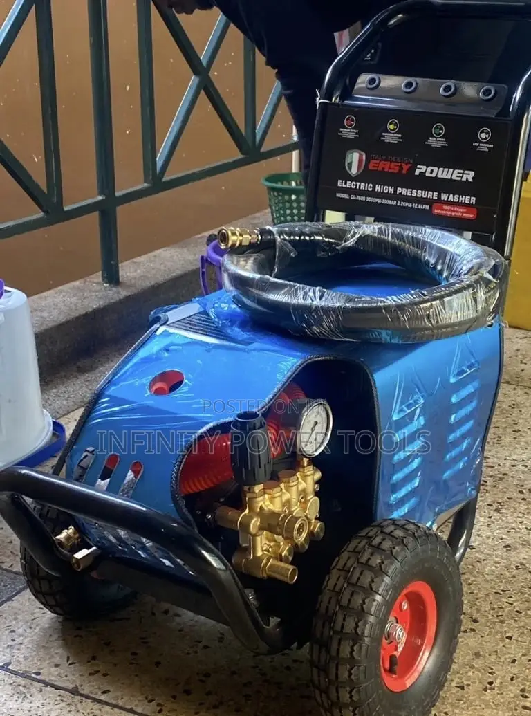 Electric Pressure Washer Easy Power 4 Nozzles