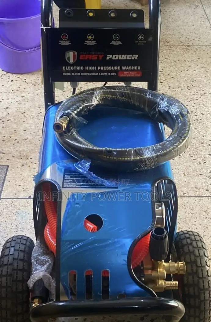 Electric Pressure Washer Easy Power 4 Nozzles