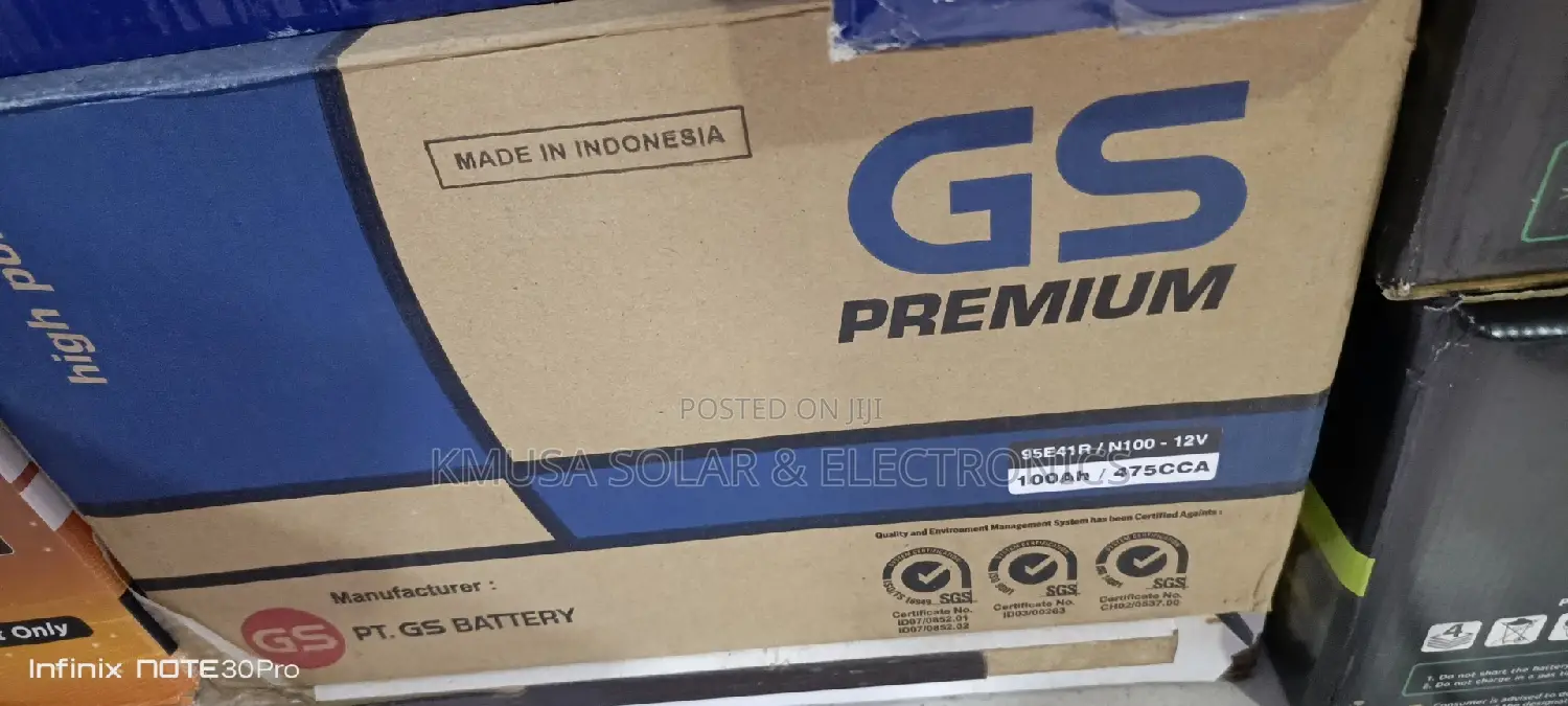 100ah GS Premium Battery