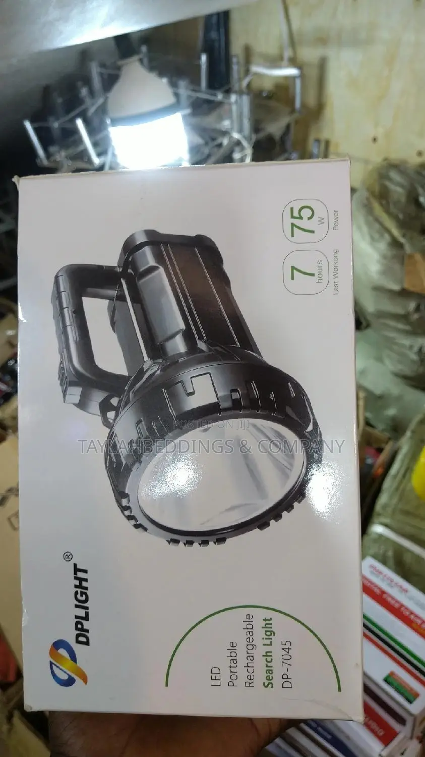 DP Light Rechargeable LED Light Torch