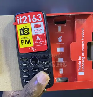New Itel it2163 Black