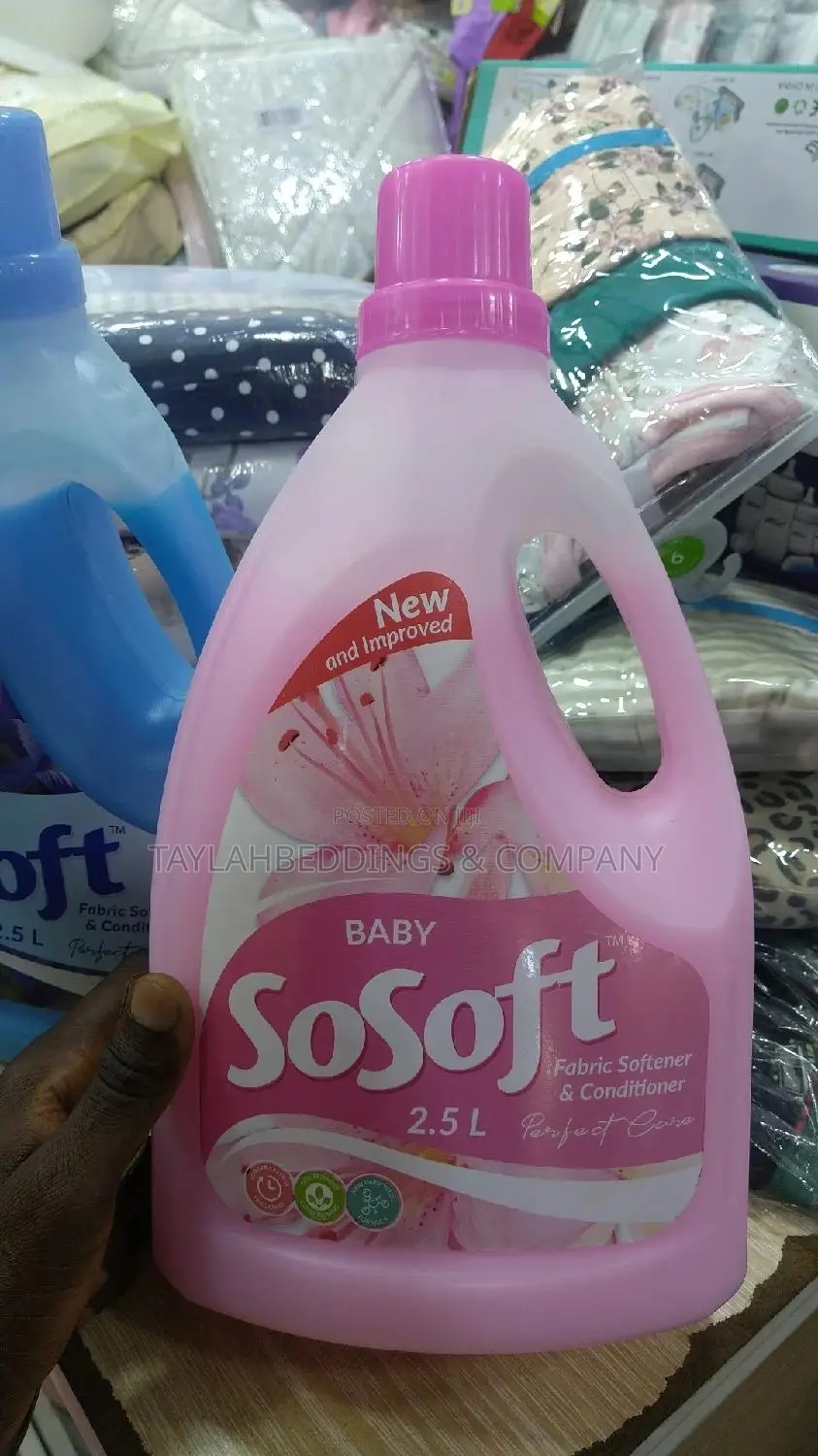 Sosoft Fabric Softener Luxury 2.5ltr - Pink