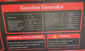 Gasoline Generator PT3300L Key Start