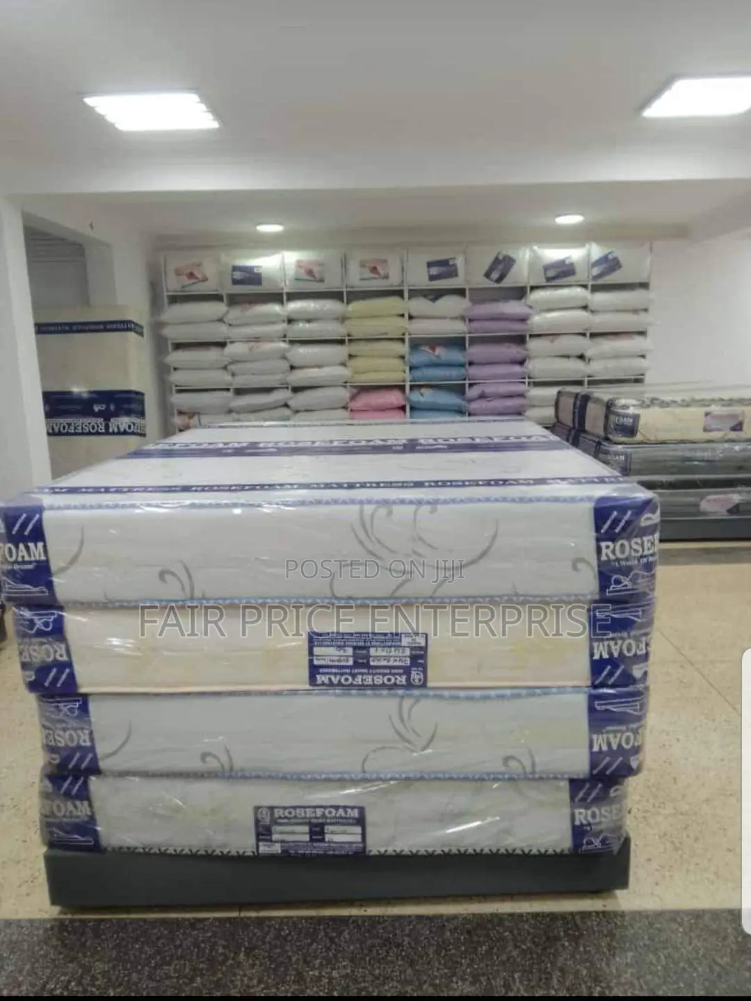 Mattress Premium High Density Smart 5x6x8 Inches Rosefoam