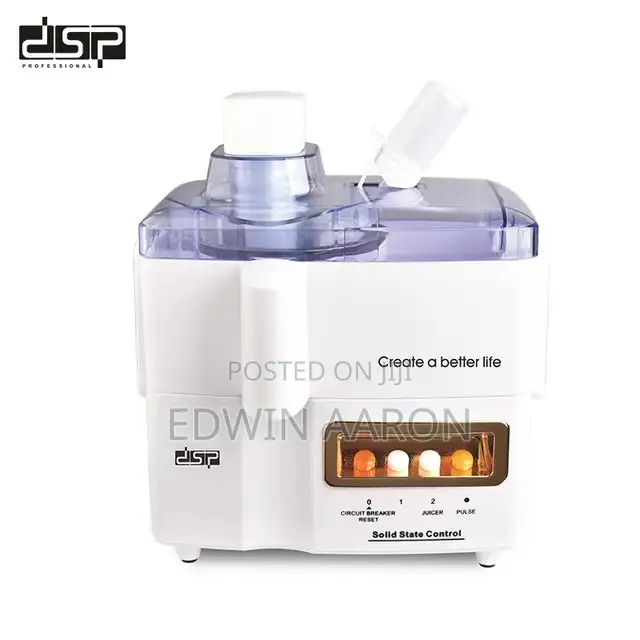DSP 4 in 1 Glass Food Processor, Extractor,Mixer , Blender .