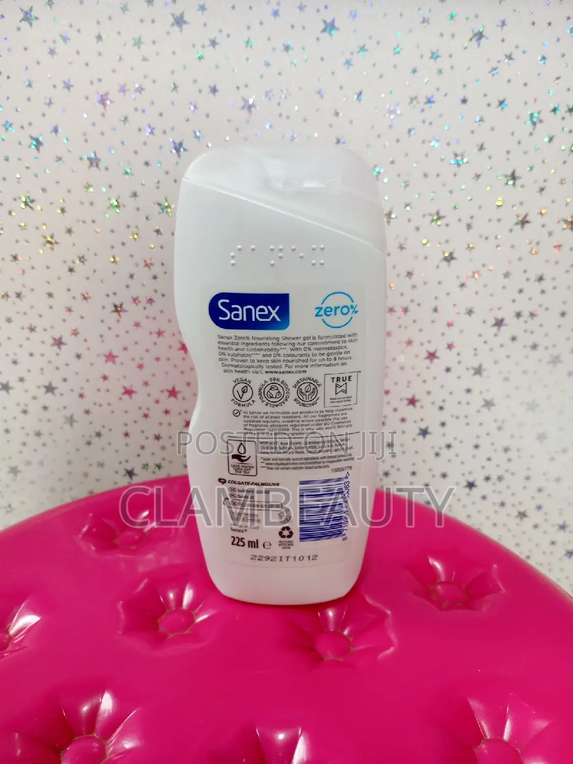 Sanex Nourishing Shower Gel Zero