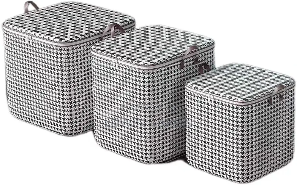 3pcs Cloth Folding Laundry Baskets 100L , 140L and 180L