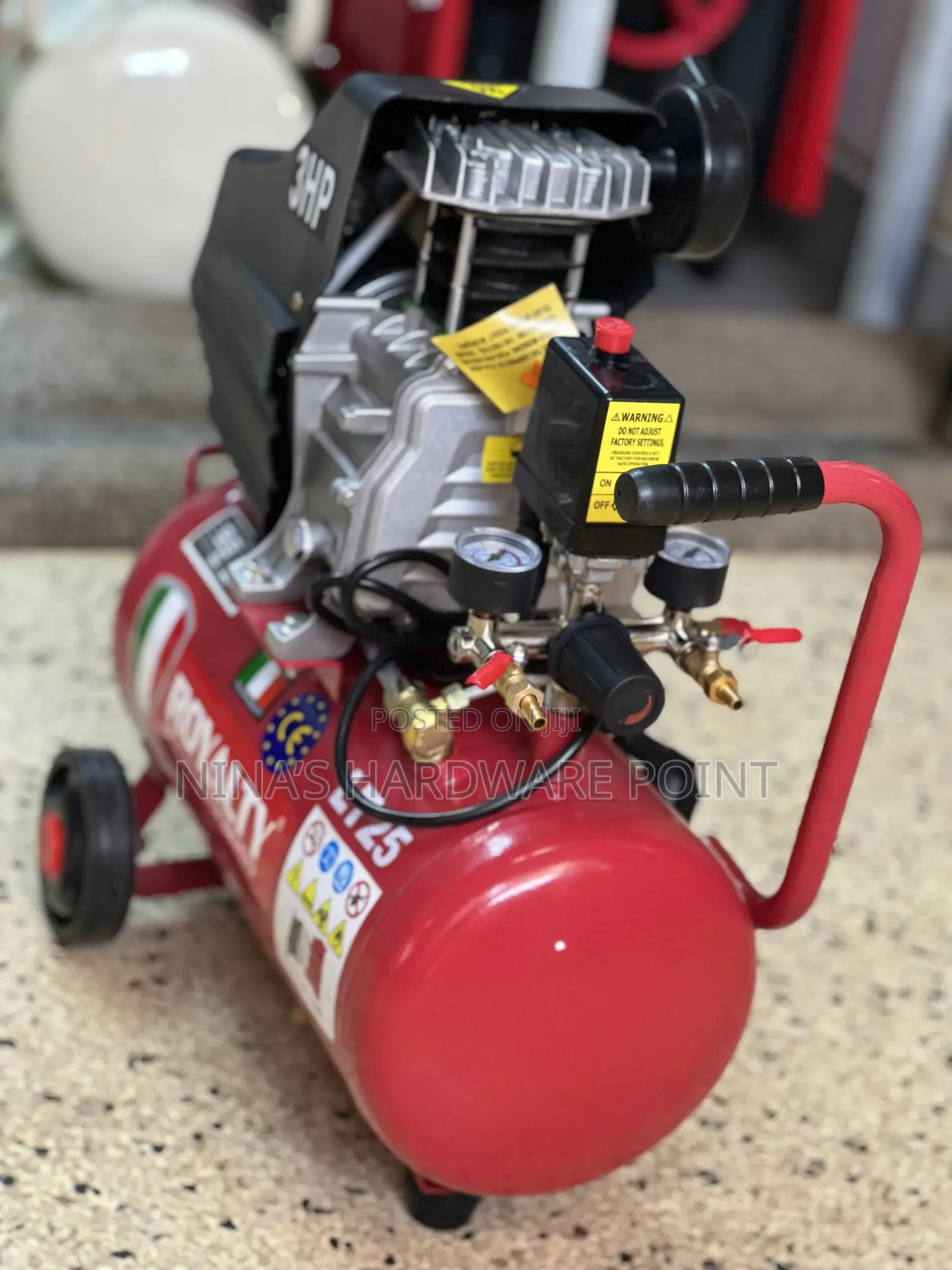 Air Compressor 25lts Italy Brand
