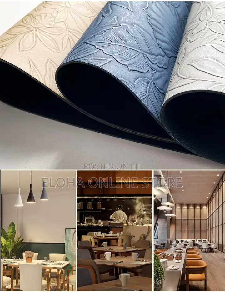 12 PCS Leather Fan-Shaped Table Washable Placemats
