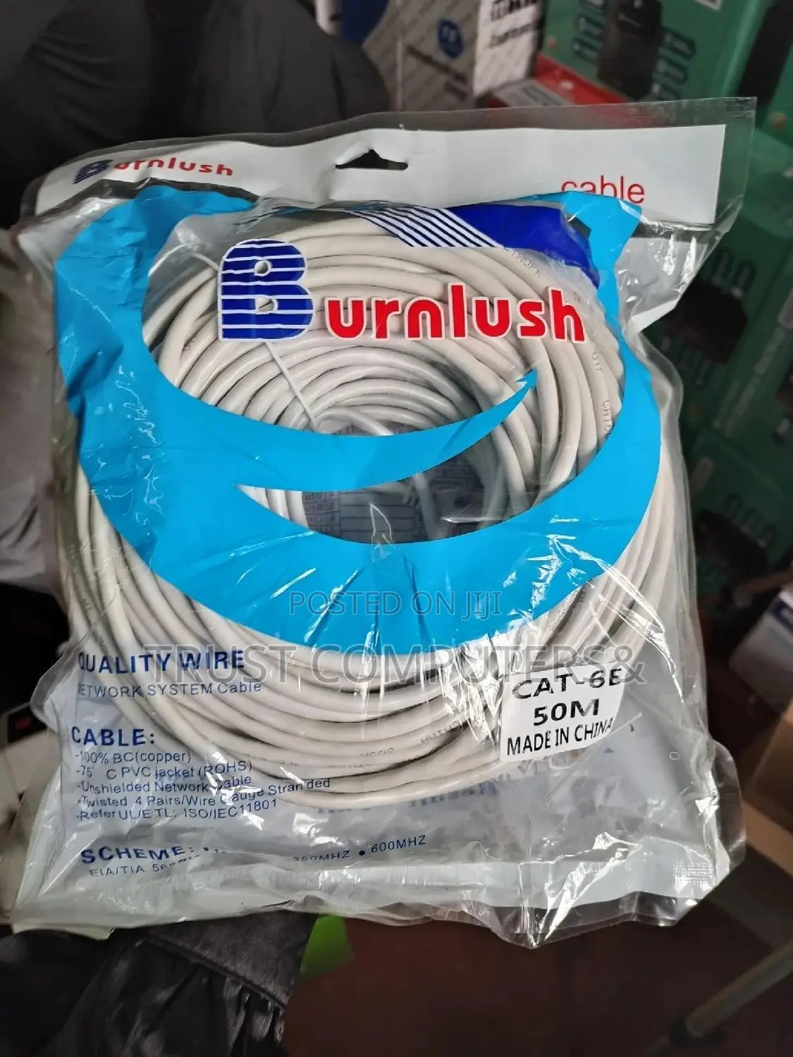 Cat6, Ethernet, Patch Code 50m