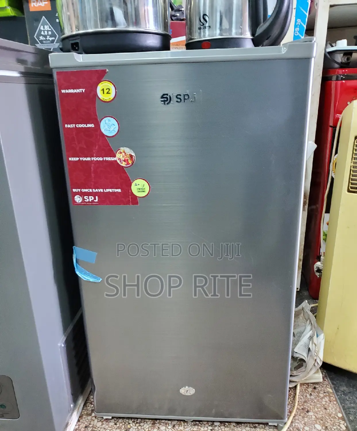 SPJ High Quality 120litres Single Door Refrigerator
