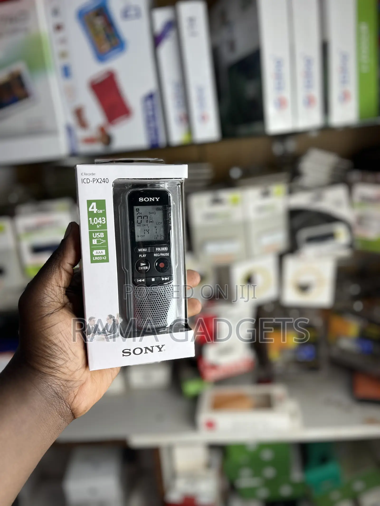 Sony Digital Voice Recorder ICD-PX240 With Earphone
