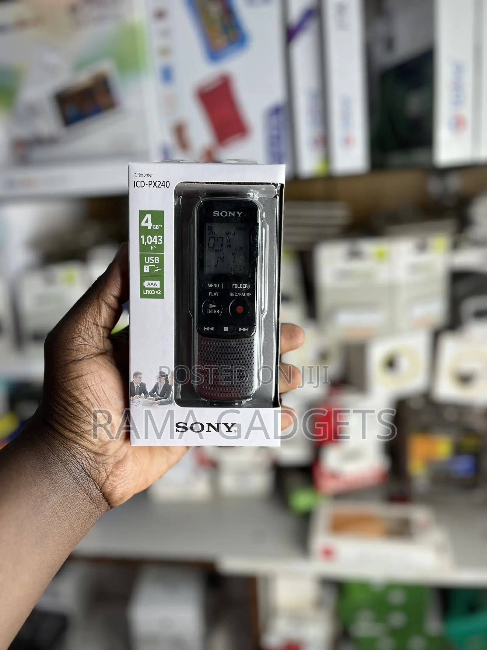 Sony Digital Voice Recorder ICD-PX240 With Earphone