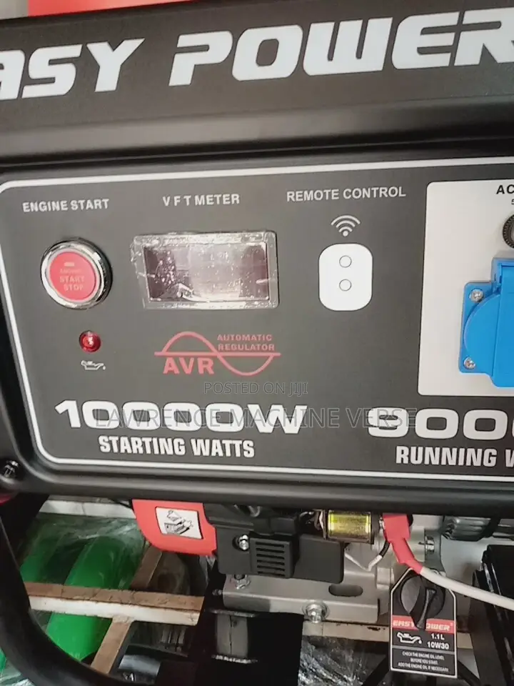 Gasoline Generator Remote Start, Baton Push Start