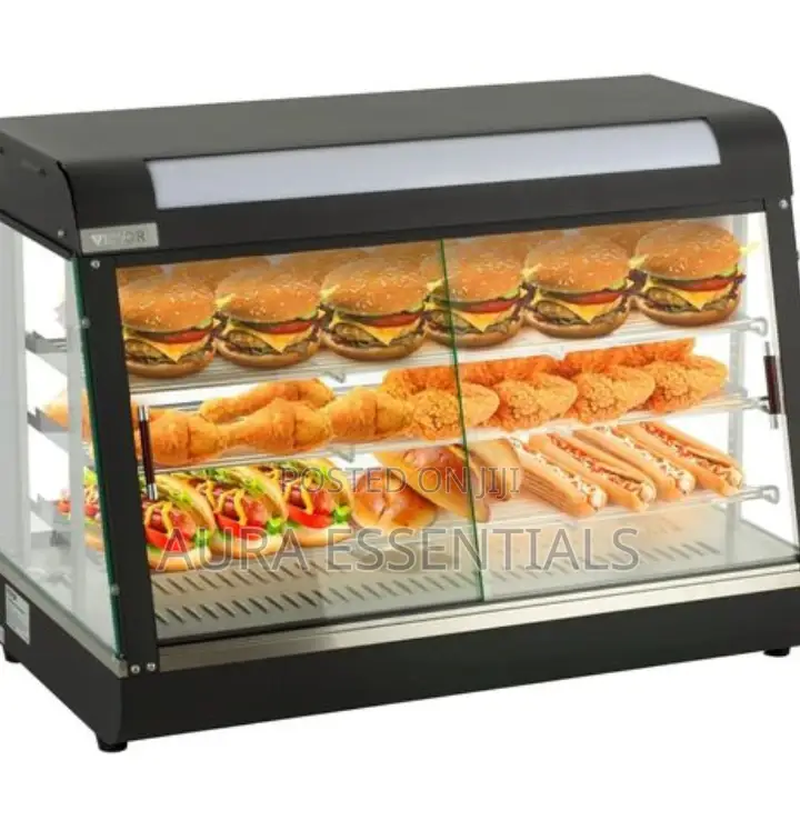 90*45*67cm Countertop Food Warmer Display Case