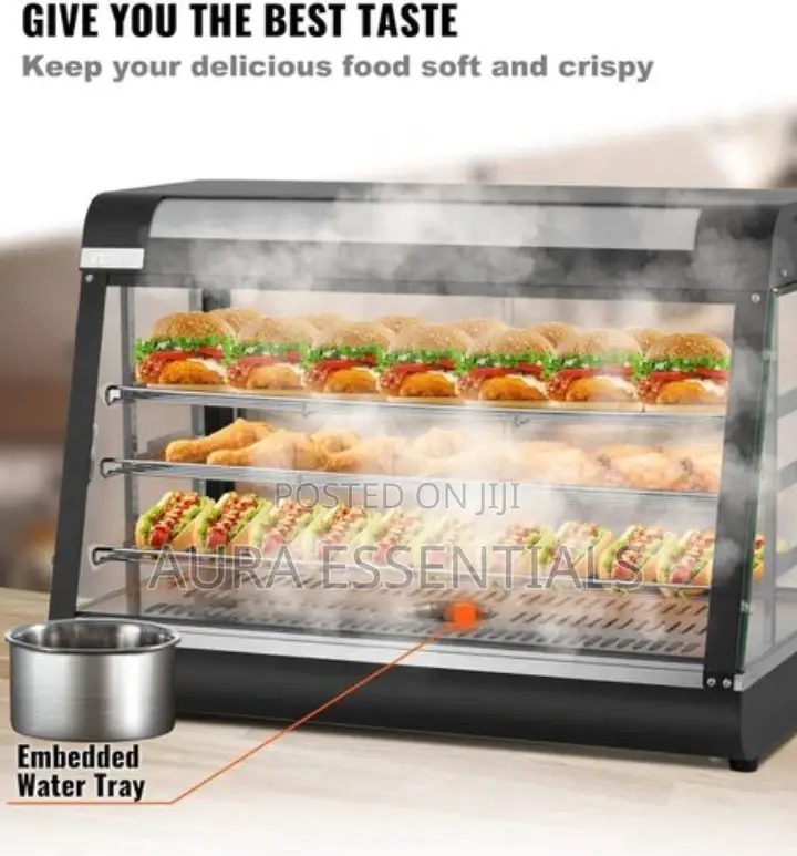 90*45*67cm Countertop Food Warmer Display Case