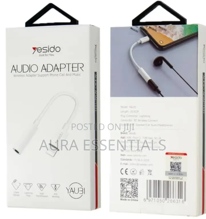 Lightning to 3.5mm Headphone Jack Adapter