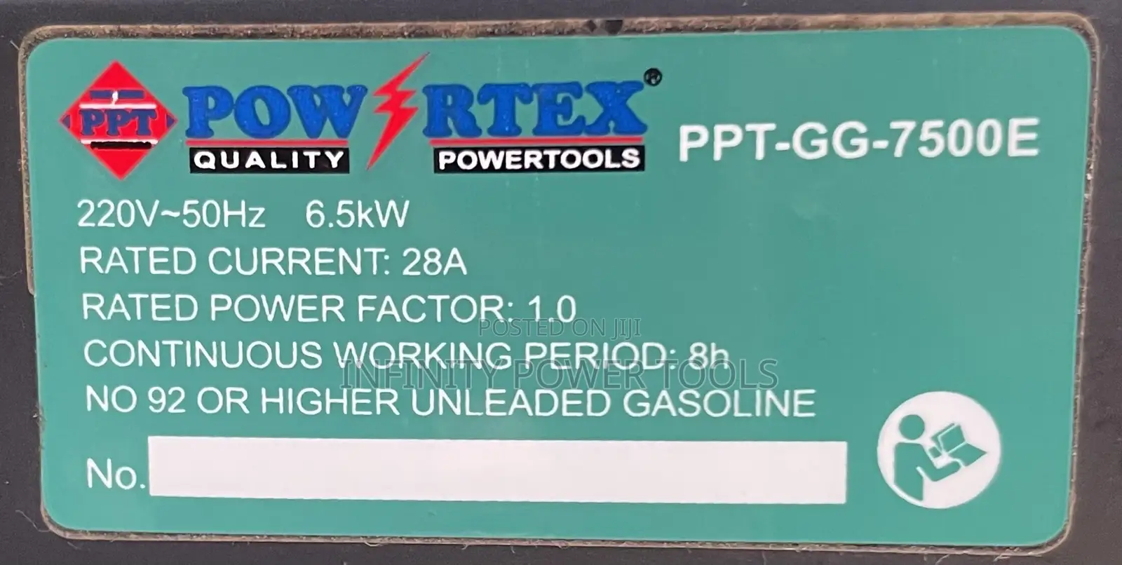 Gasoline Generator PPT-GG-7500E