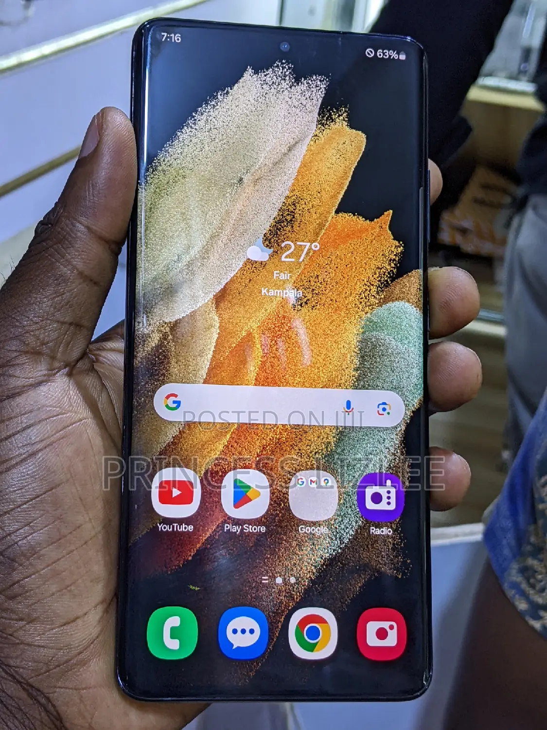 Samsung Galaxy S21 Ultra 5G 256 GB Black