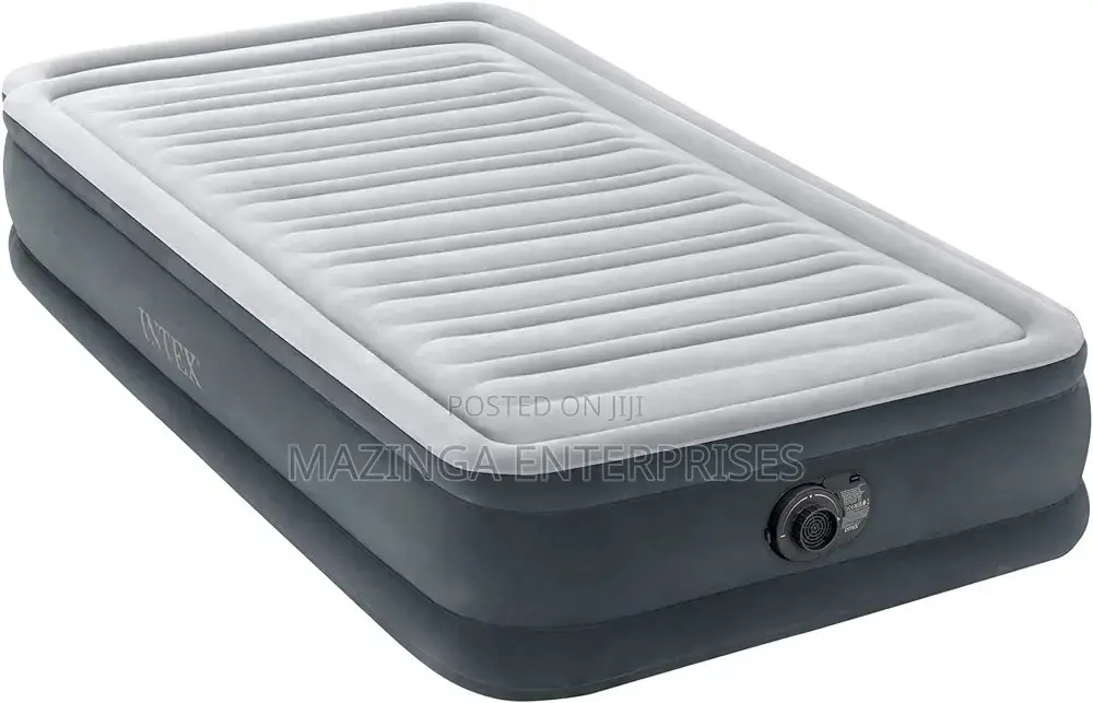 5x6 Intex Dura-Beam Deluxe Twin Fibre Tech Airbed Mattress