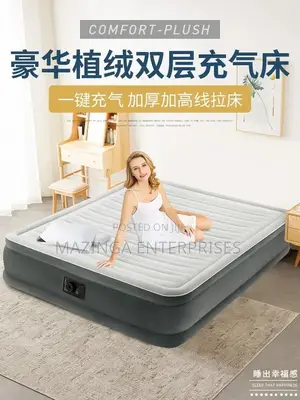 5x6 Intex Dura-Beam Deluxe Twin Fibre Tech Airbed Mattress