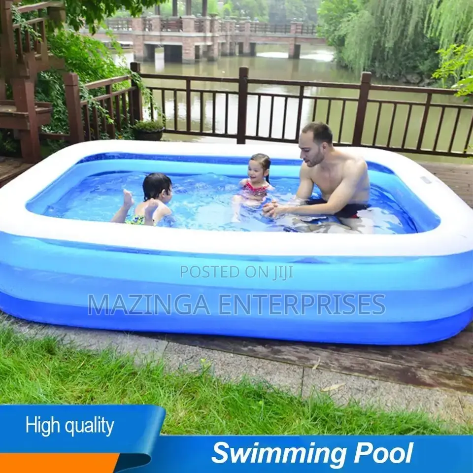 2.6x1.7mtrsx56cm Intex Inflatable Kids Family Swimming Pool