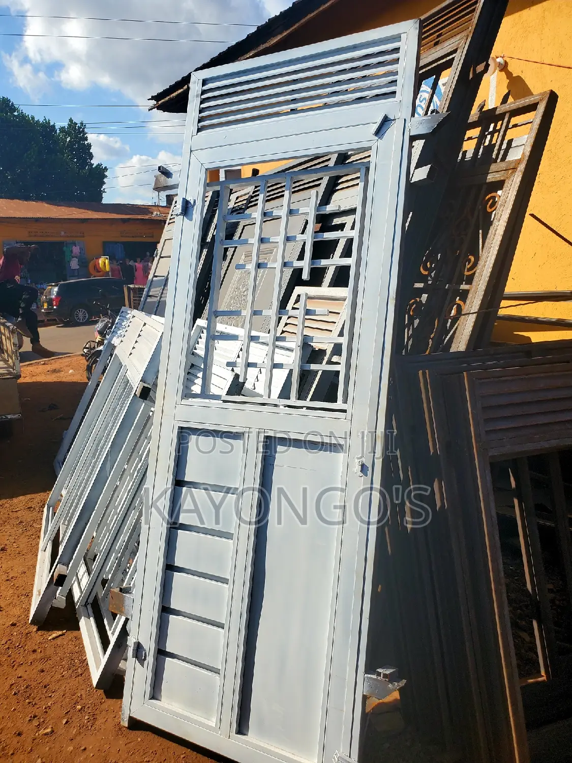Front Door Slides With Its Burglary Proof