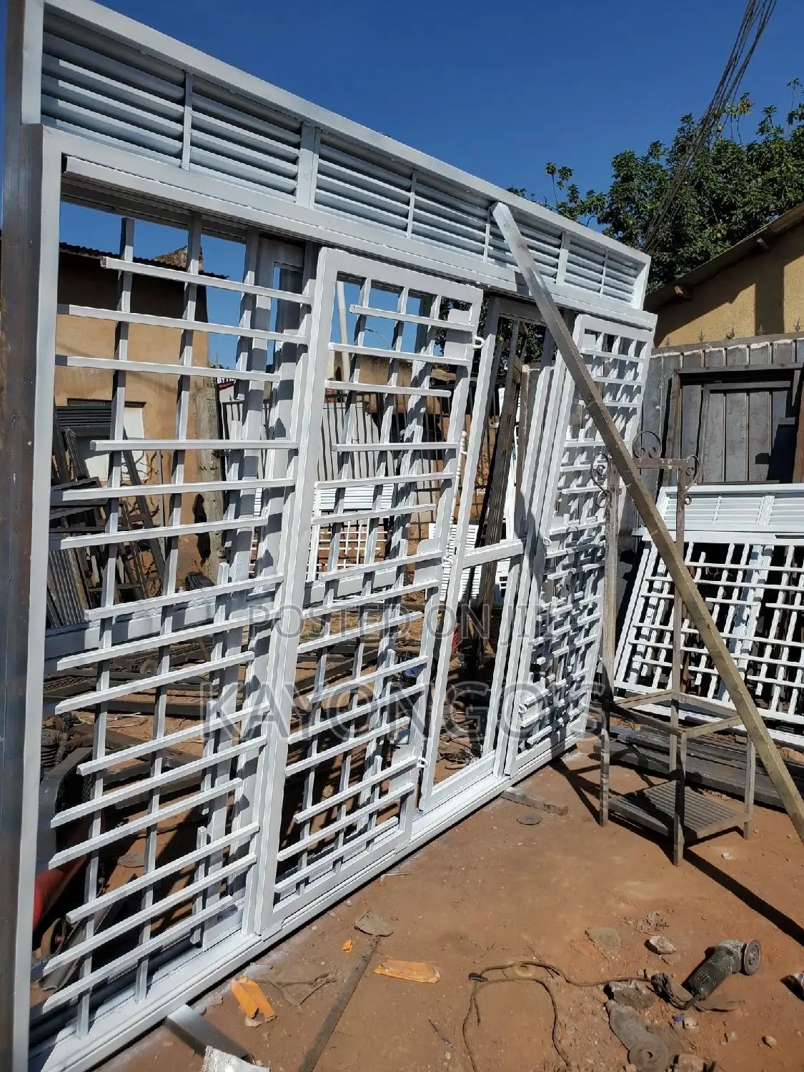 Front Door Slides With Its Burglary Proof