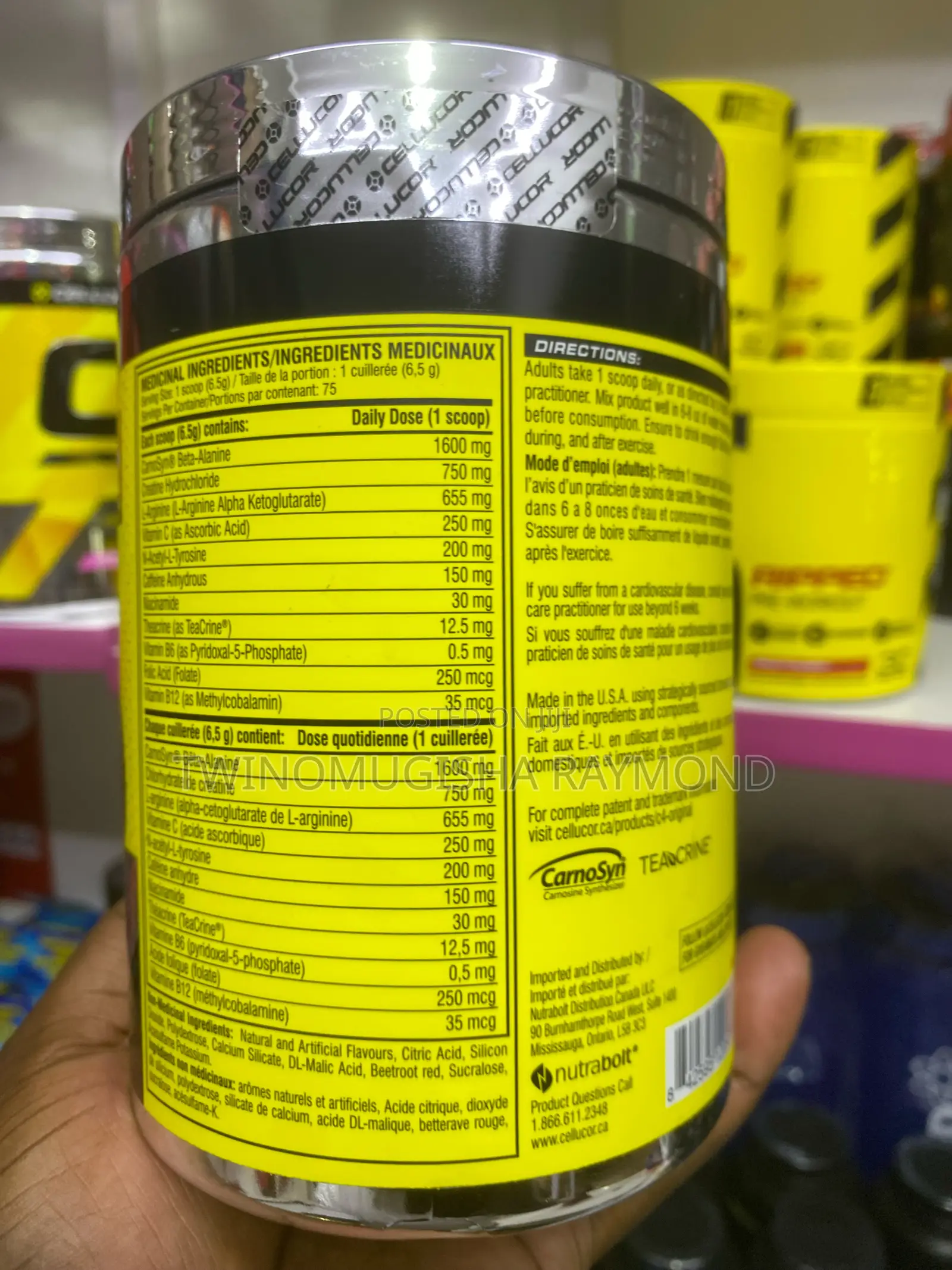 C4 Original Pre Workout (75 Servings)