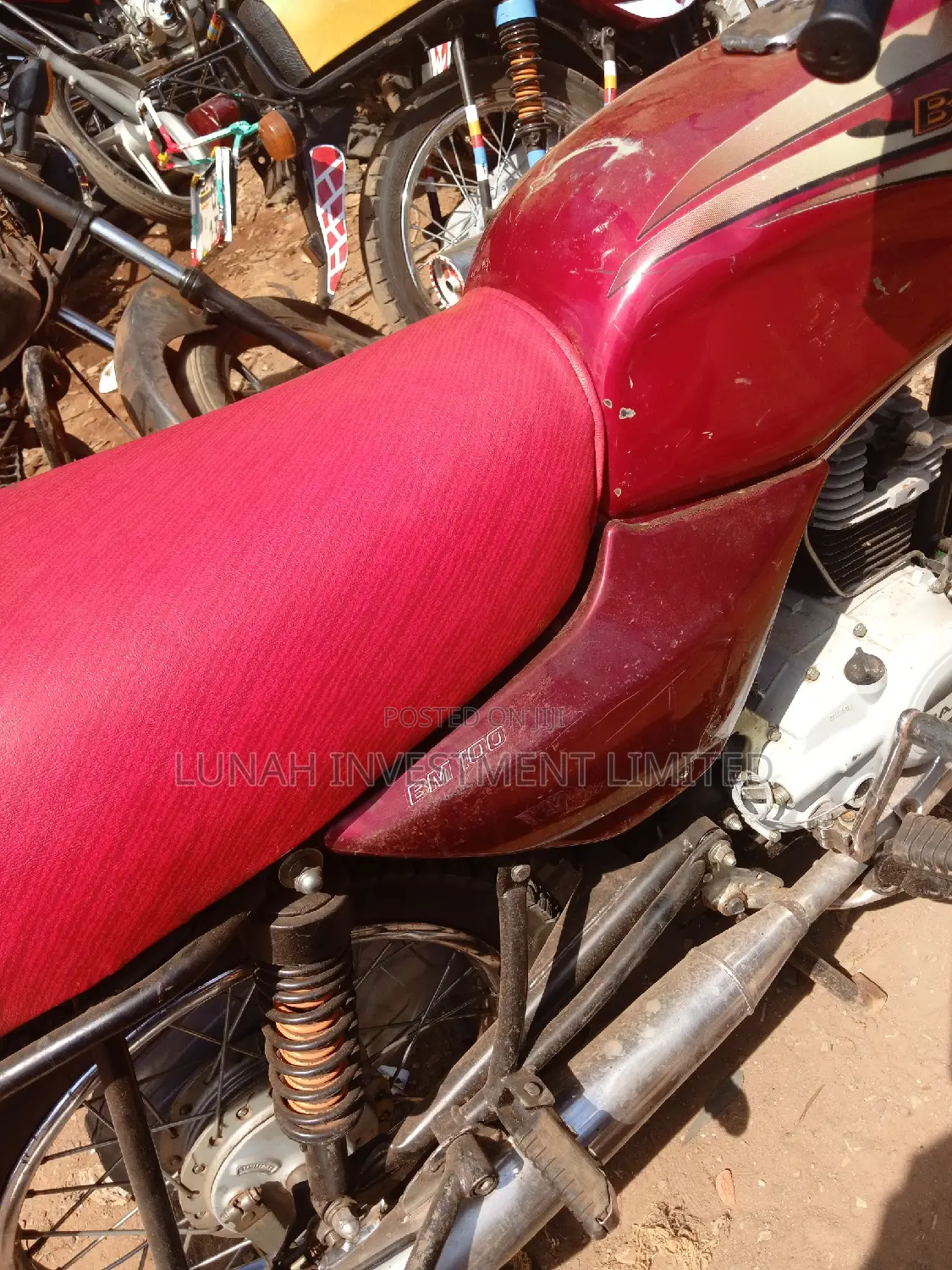 Bajaj Boxer 100 2023 Red